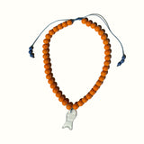 Pisces Fish Orange Necklace
