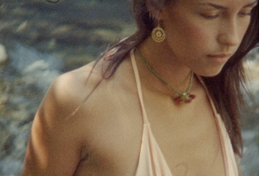Joni's Flowers Necklace